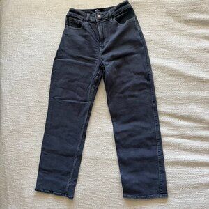Hollister Ultra High-Rise Blue Grey Dad Jeans